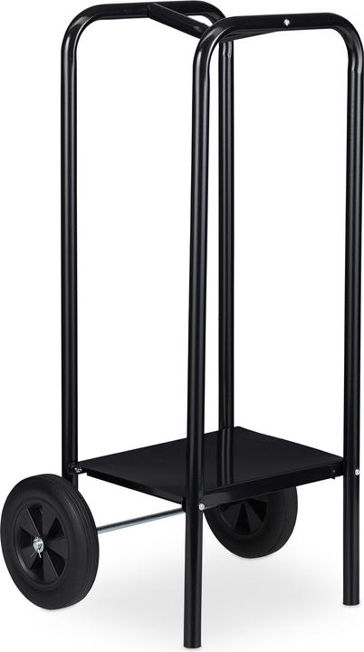 Immagine prodotto Relaxdays Carrello per legna da camino (46 x 39 x 89,5 cm)