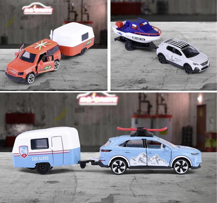 Actual product image Majorette French Touch Trailer, 4-sort.