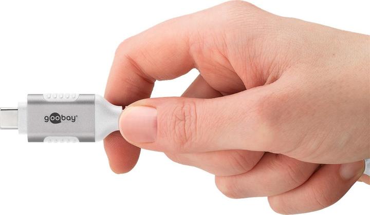 Produktbild Goobay Ethernet-Kabel CAT6 USB-C 3.1 auf RJ45 (USB-C, RJ45 (1x))