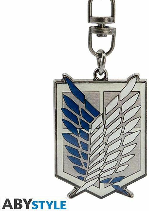 Produktbild ABYstyle Attack on Titan Keychain: Scouts 6cm
