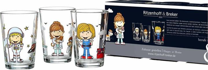 Actual product image Ritzenhoff & Breker Kindergläser Berufe Mädchen