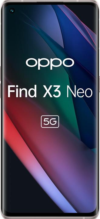 Actual product image OPPO Find X3 Neo (256 GB, Galactic Silver, 6.50", Dual SIM, 5G)