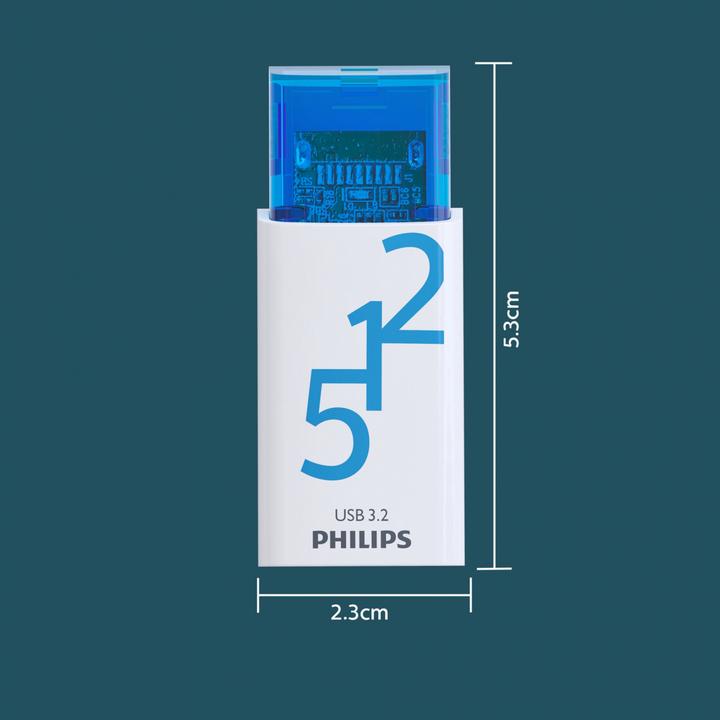 Immagine prodotto Philips Click (512 GB, USB-C)
