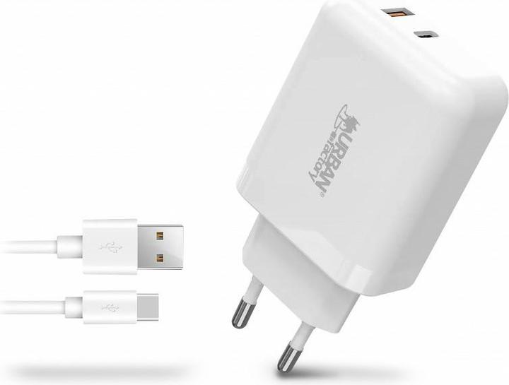 Image du produit Urban Factory ADAPTATEUR D'ALIMENTATION USB-A 2.4A / 12W (12 W, 2 ports)