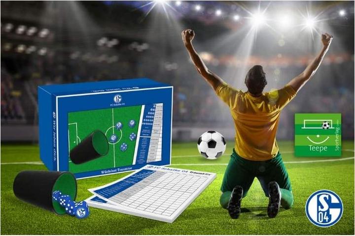 Actual product image ASS Altenburg 22182485 - FC Schalke 04 dream goal, dice game, ages 6+ (DE edition) (German)