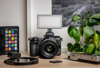 Actual product image Newell RGB-W Rangha Mini LED Lamp for Studio, Home, Outdoor Photos, Travel