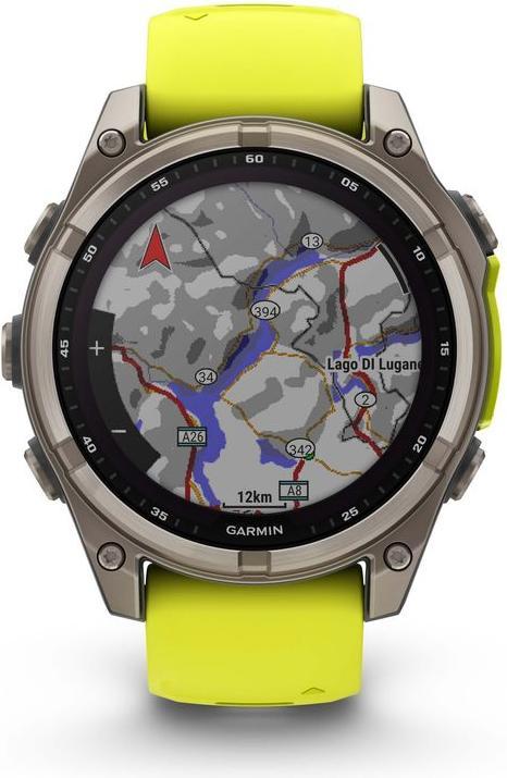 Actual product image Garmin Fenix 8 Solar Sapphire Titanium (47 mm)