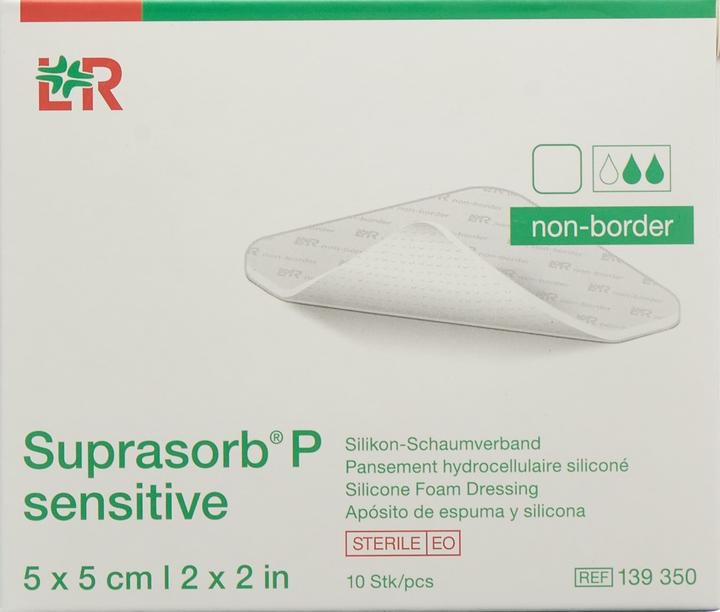 Produktbild Suprasorb P sensitive non-border 5x5cm (10 x)