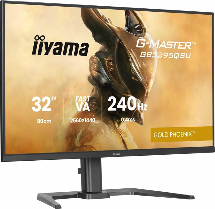 Actual product image iiyama G-Master GB3295QSU-B1 (2560 x 1440 pixels, 31.50")