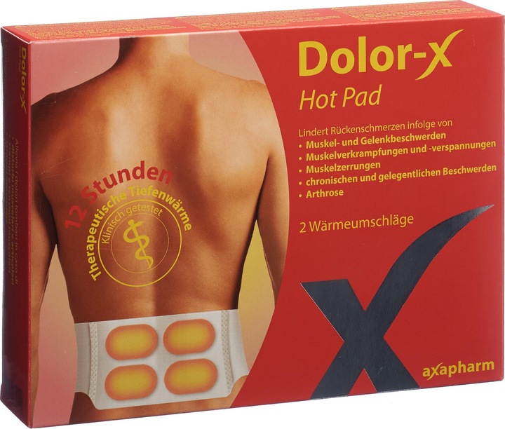 Produktbild Dolor-X HOT Pad Wärmeumschläge (2 x, 1500 ml, 272 g)
