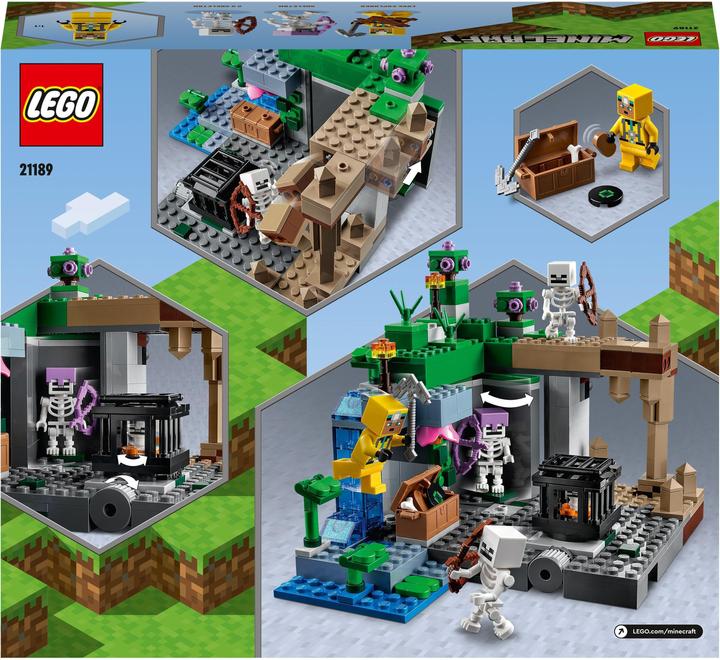 Image du produit LEGO Le donjon du squelette (21189, LEGO Minecraft)
