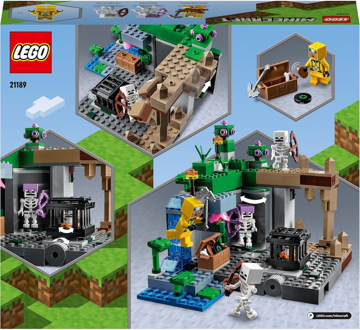 Produktbild LEGO Das Skelettverlies (21189, LEGO Minecraft)