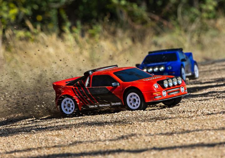 Produktbild Traxxas Ford RS200 MINI-Rally blau VXL-Power 4x4 RTR Brushless, HD-Teile, mit 2S Lipo/Lader (RTR Ready-to-Run)