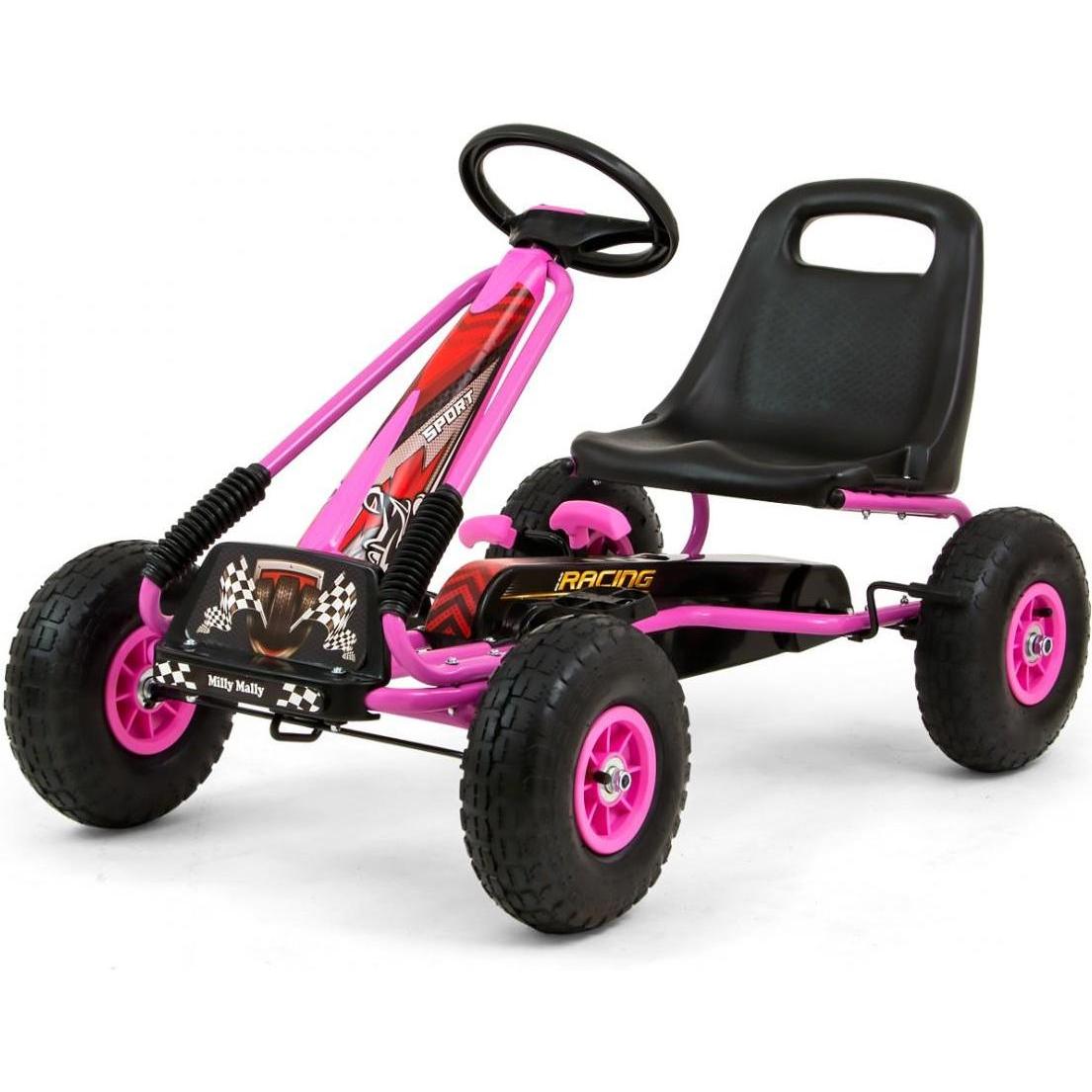 Mally pedale Go-kart Thor Rosa