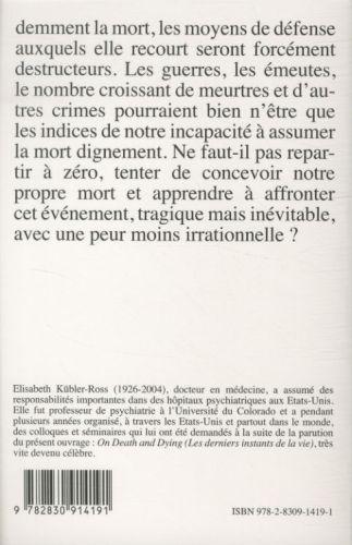 Les derniers instants de la vie (Französisch, Kübler-Ross Elisabeth, 2011)
