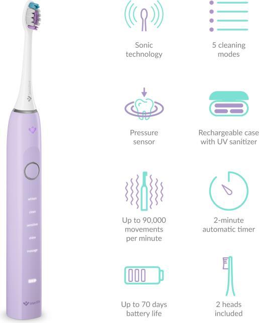 Image du produit Truelife SonicBrush Clean70 UV Lavendel