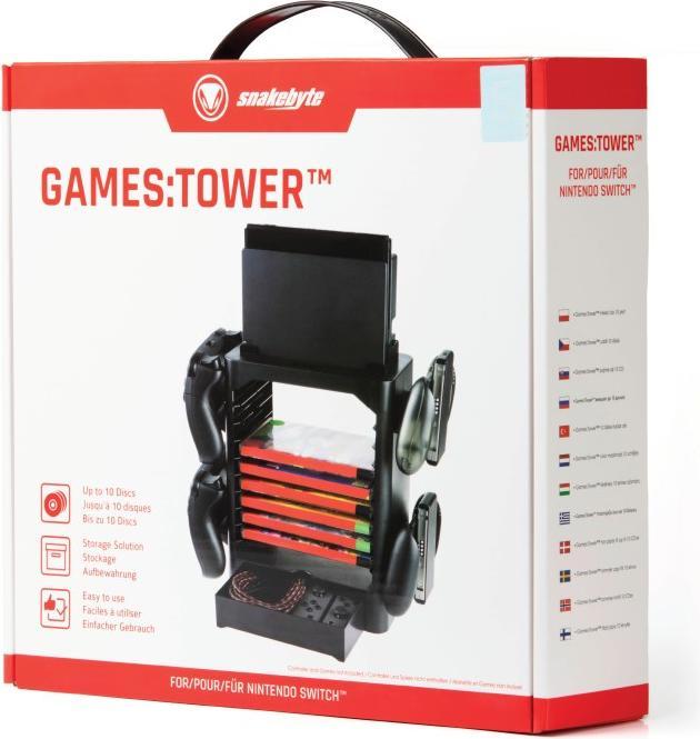 Produktbild Snakebyte Nintendo Switch Games Tower (Switch)