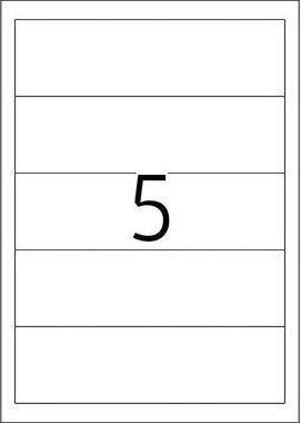 Actual product image HERMA Folder spine labels A4
