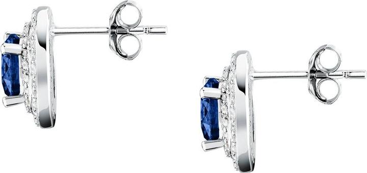 Immagine prodotto Morellato Elegant Silver Earrings With Blue Zircon Tesori Saiw274 (Argento 925)