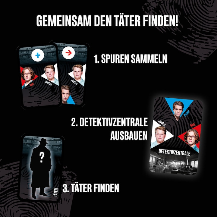 Actual product image Kosmos The three??? and the Carpathian dog (game for the cinema film) (German)