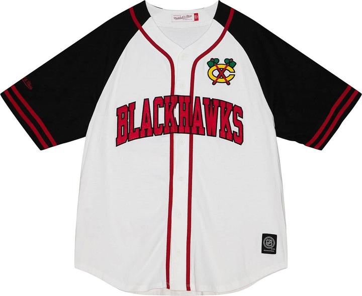 Immagine prodotto Mitchell & Ness Maglia da allenamento - Chicago Blackhawks (M)