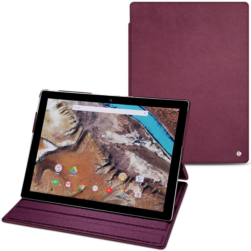 Noreve Lederschutzhülle vertikal (Pixel C), Tablet Hülle, Violett