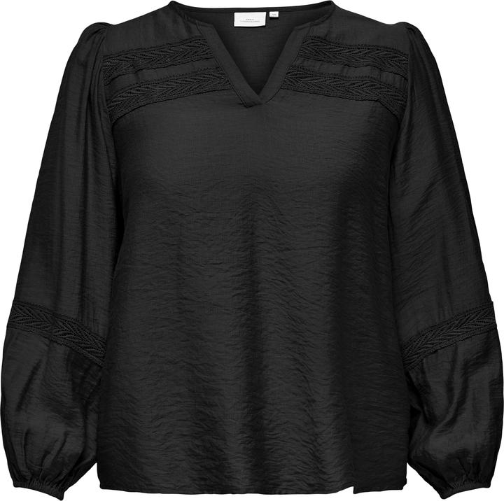 Actual product image Only Regular fit V-neck balloon sleeves Top Top (48)