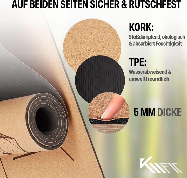 Produktbild Km-Fit Yogamatte (5 mm)