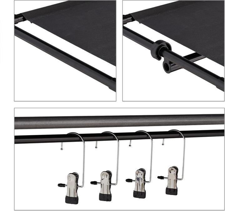 Actual product image Relaxdays Baylee (60 x 30 x 154 cm)