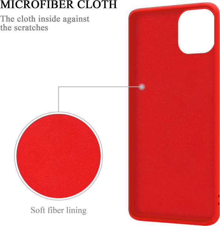 Produktbild Cadorabo Hülle für Apple iPhone 14 im TPU Liquid Ring Silicone Case Style (Apple iPhone 14)