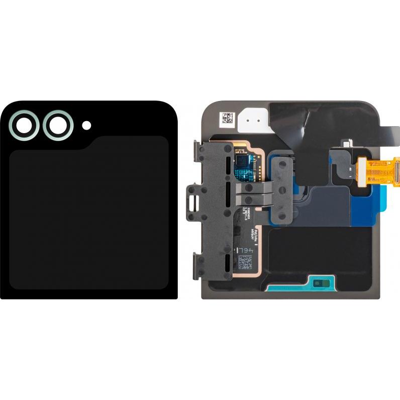 Samsung LCD Display Module fur Galaxy Z Flip6 F741, Sub Outer, Mint (Display), Pezzi di ricambio per dispositivi mobili, Verde