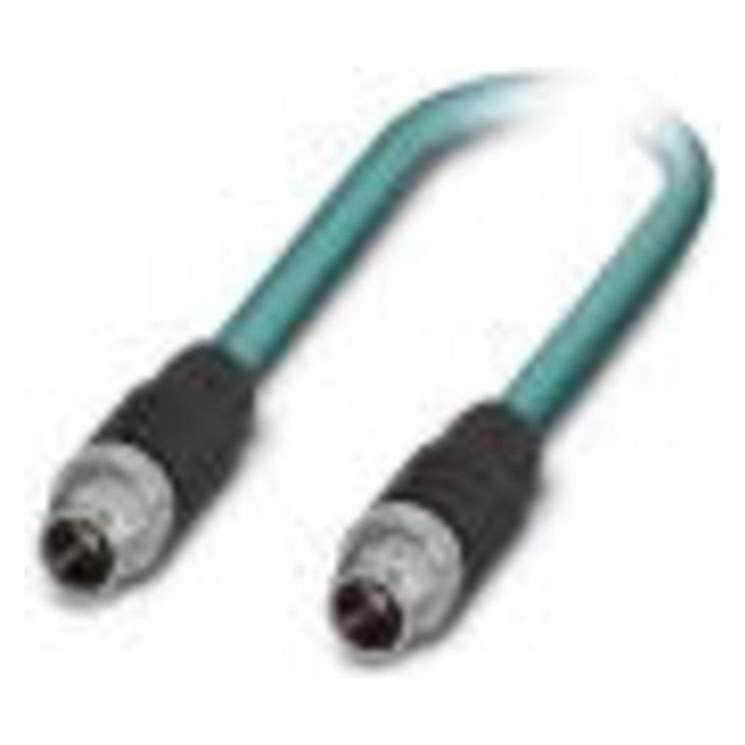 Phoenix Contact 1407486 Sensor-/Aktor-Anschlussleitung 10 m Polzahl: 8 1 St., Elektronikkabel + Stecker, Blau