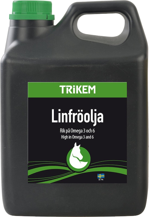Actual product image Trikem Flaxseed Oil 1L - (822.7240)