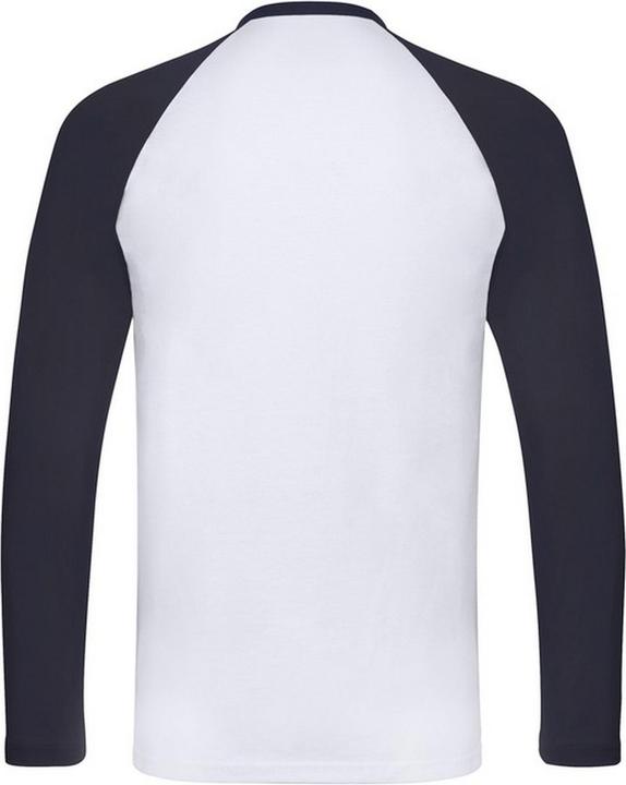 Immagine prodotto Fruit of the Loom Valueweight Maglietta Baseball Manica Lunga Uomo (XL)