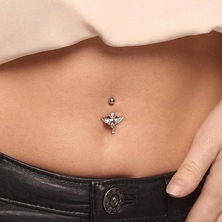 Produktbild Bijouteria Bauchpiercing (Chirurgenstahl 316L, Messing rhodiniert)