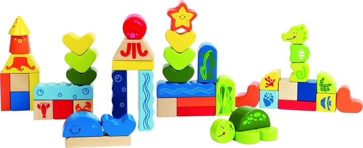 Image du produit Hape Sous l'eau - cubes en bois