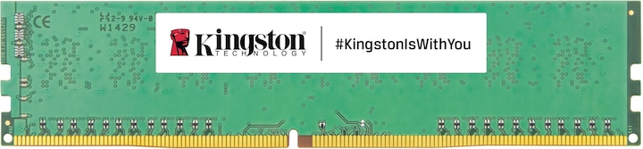 Productafbeelding Kingston ValueRAM (1 x 16GB, 2666 MHz, DDR4 RAM, DIMM 288 pin)