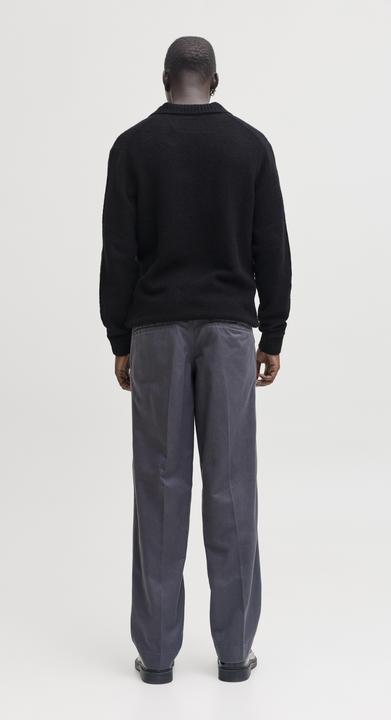 Actual product image Jack & Jones Jprblamaverick Knit Split Neck Styd Aw25 (M)