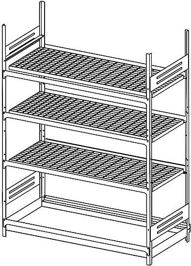 Actual product image kaiserkraft Small container hazardous material rack