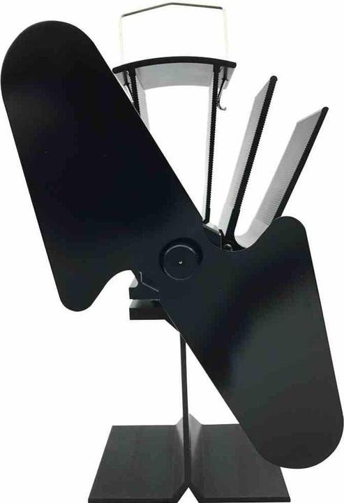 Actual product image FireFix Oven fan, 2-blade, black, de-energised