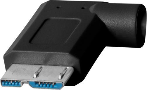 Produktbild Tether Tools TetherPro, USB-C 3.0 Kabel, schwarz Stecker USB-C / Micro-B 3.0, schwarz (4.60 m, USB 2.0)
