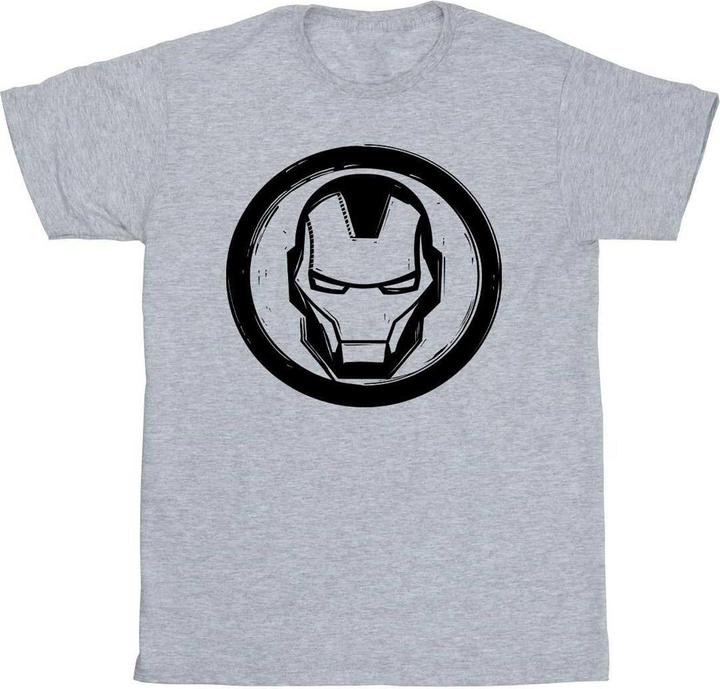 Iron Man Chest Logo TShirt Jungen (152, 158)