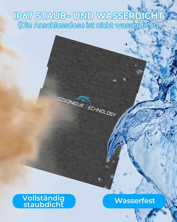 Actual product image Ecosonique Technology Solar panel (30 W, 0.92 kg)
