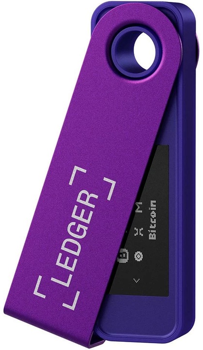 Image du produit Ledger Nano S Plus - Amethyst Purple (Ondulation, Bitcoin, Lithécoïne, Cardano, TRON, Bitcoin cash, Ethereum Classic, éther, Stellaire, Monero, Dogecoin)
