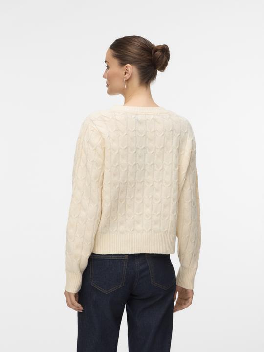 Image du produit Vero Moda Pull à col rond en câble Vmaries LS (M)