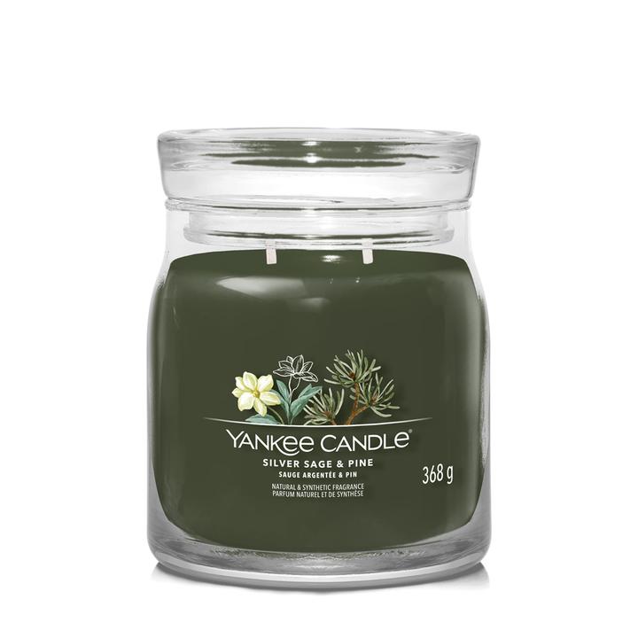 Produktbild Yankee Candle Duftkerze Silver Sage & Pine Signature Medium Jar (368 g)