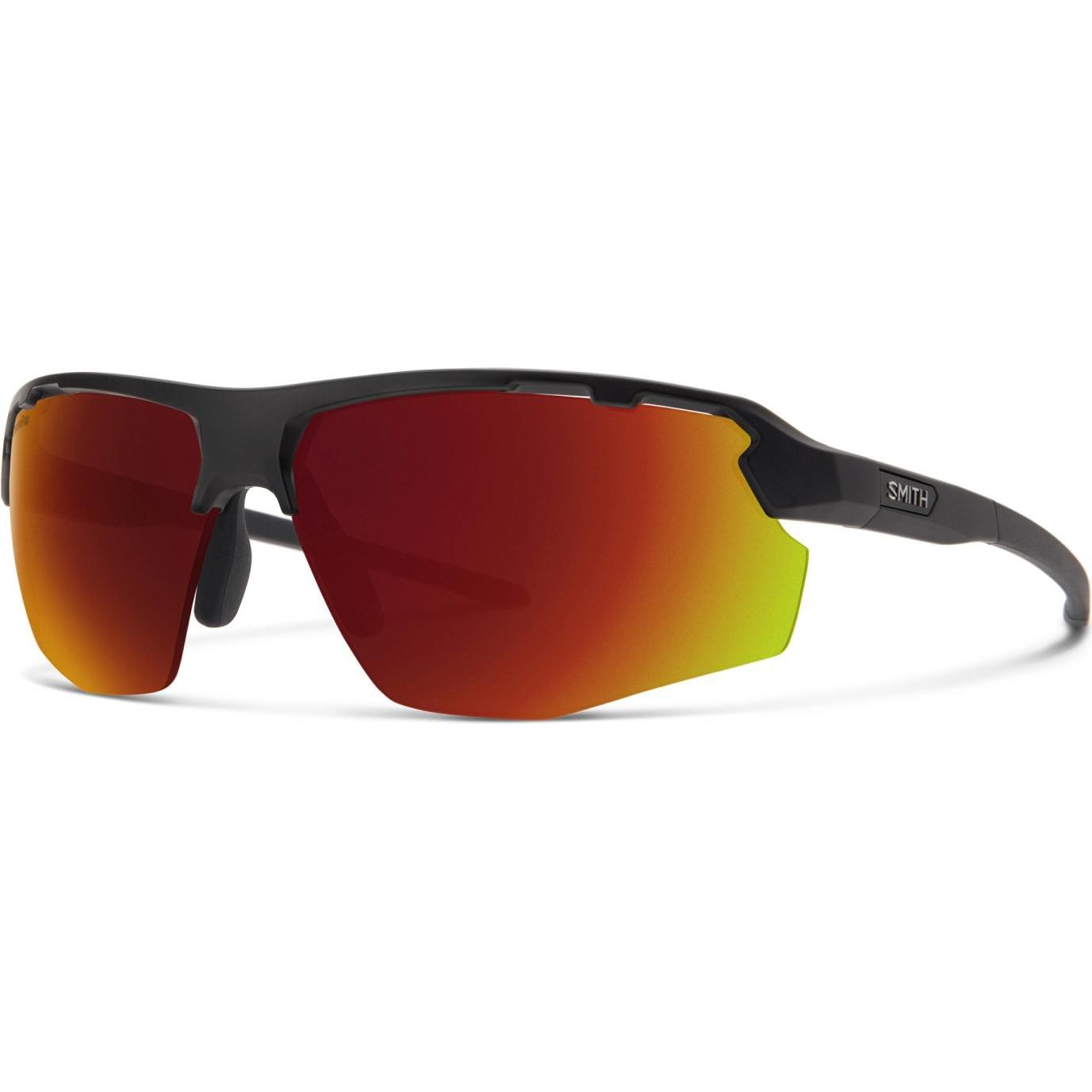 Smith, Unisex, Sportbrille, Resolve (Matte Black, Red Mirror), Schwarz