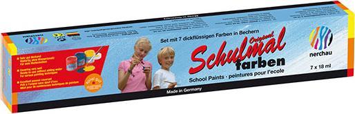 Produktbild Lacufa Lukas 108007 Schulmalfarben, 7 Farben (18ml) (18 ml)