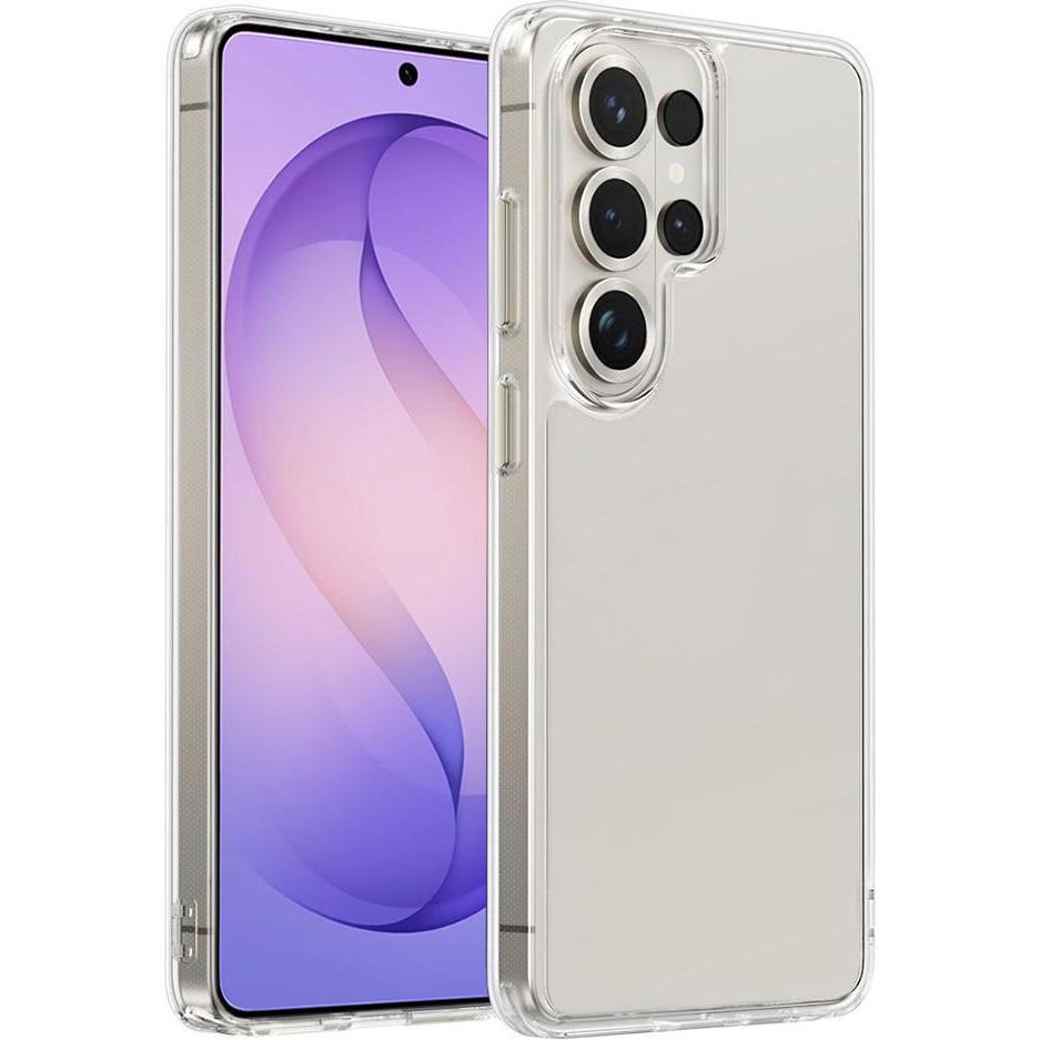 BlueO - Crystal+ Anti-Drop Series - Samsung Galaxy S26 Ultra - Clear (Samsung Galaxy S26 Ultra), Cover smartphone, Trasparente