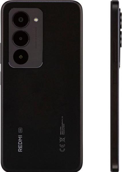 Actual product image Xiaomi Redmi 15 (256 GB, Midnight Black, 6.90", Hybrid Dual SIM, 5G)